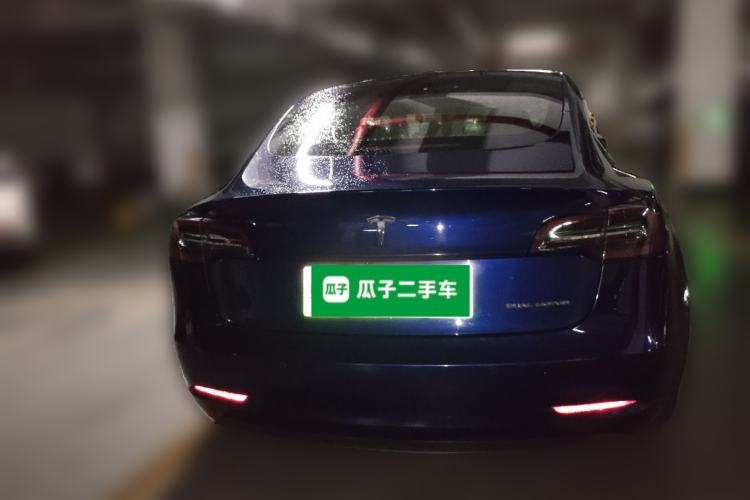 Used Tesla Model 3 2019 Long-Range All-Wheel-Drive Version Rear