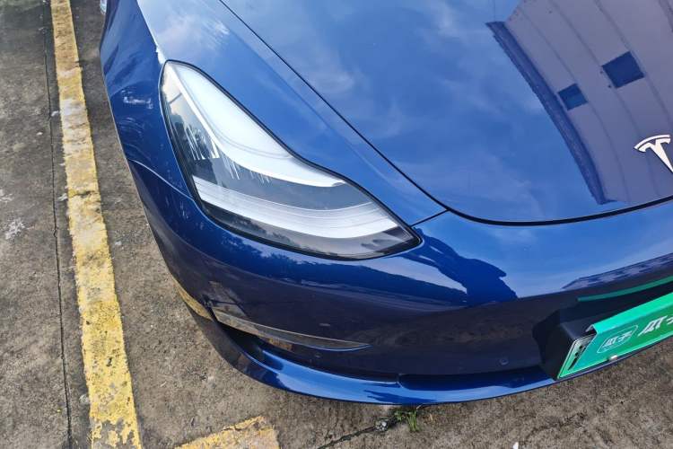 Used Tesla Model 3 2019 Long-Range Rear-Wheel-Drive Version Right Front Headlight