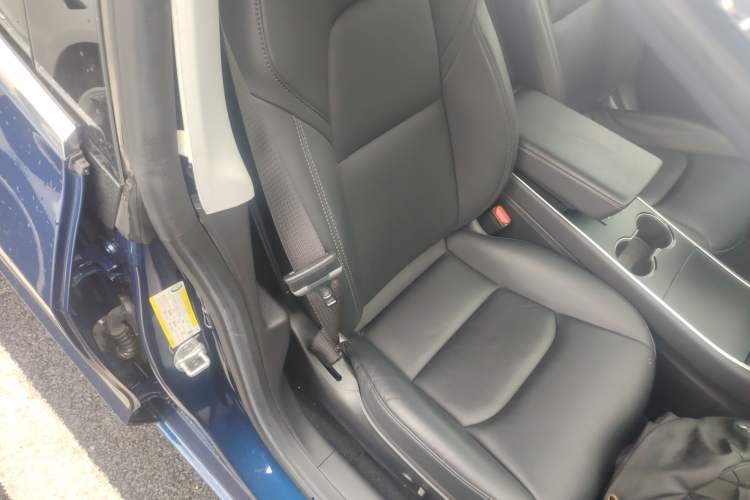 Used Tesla Model 3 2019 Long-Range All-Wheel-Drive Version Right Front Seat
