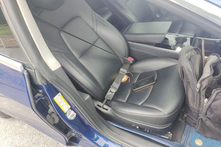 Used Tesla Model 3 2019 Standard Range Rear-Wheel Drive Upgraded Version (60 kWh) Right Front Seat