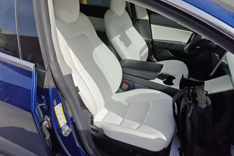 Used Tesla Model 3 2019 Long-Range All-Wheel-Drive Version Right Front Seat