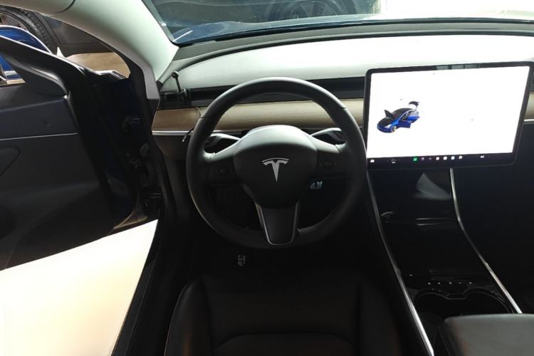 Used Tesla Model 3 2019 Long-Range Rear-Wheel-Drive Version Steering Wheel