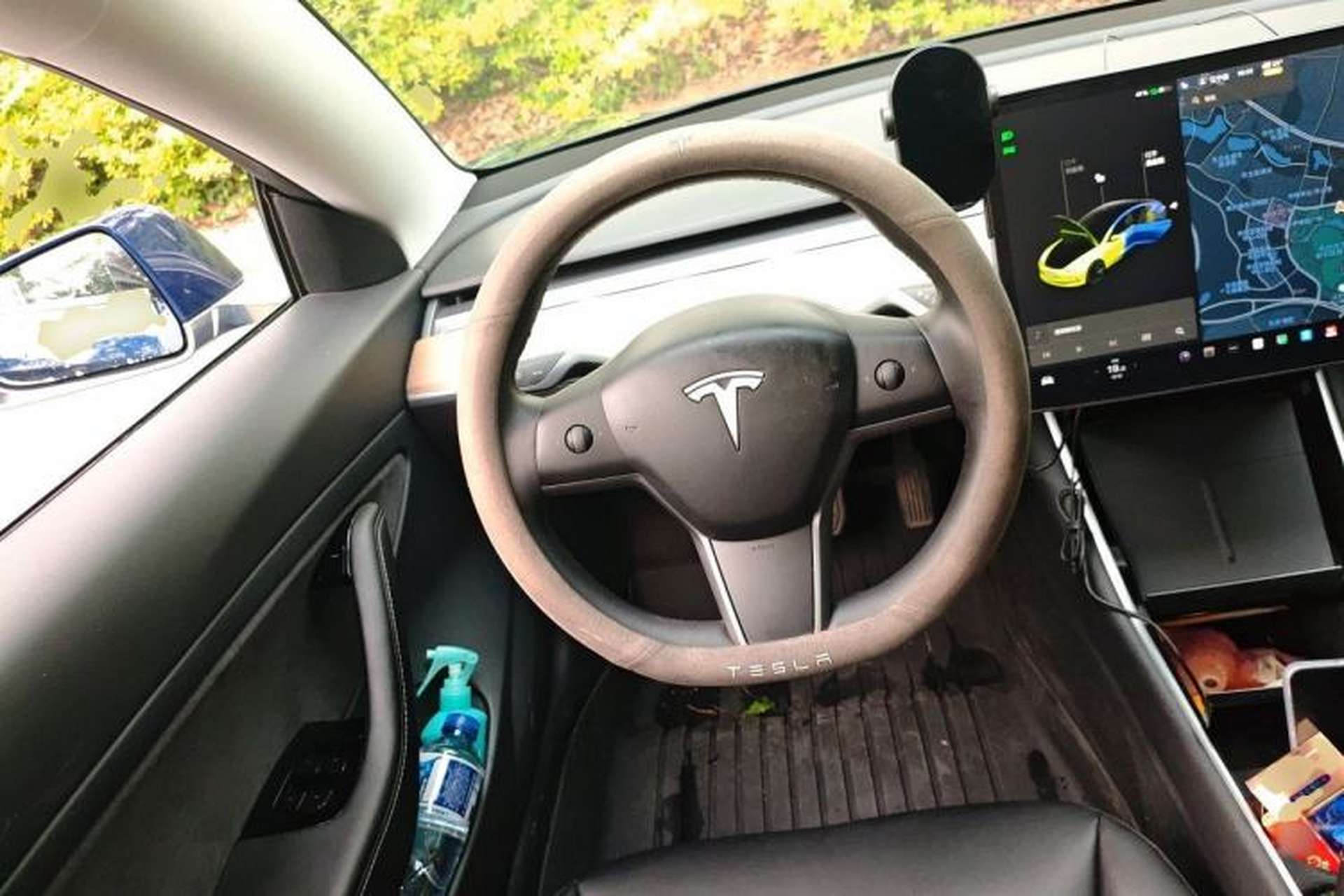 Used Tesla Model 3 2019 Standard Range Rear-Drive Upgraded Version Steering Wheel