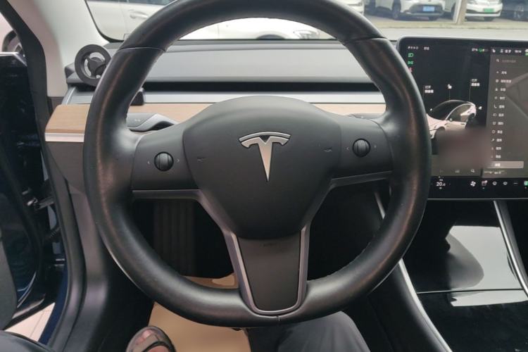 Used Tesla Model 3 2019 Long-Range Rear-Wheel-Drive Version Steering Wheel