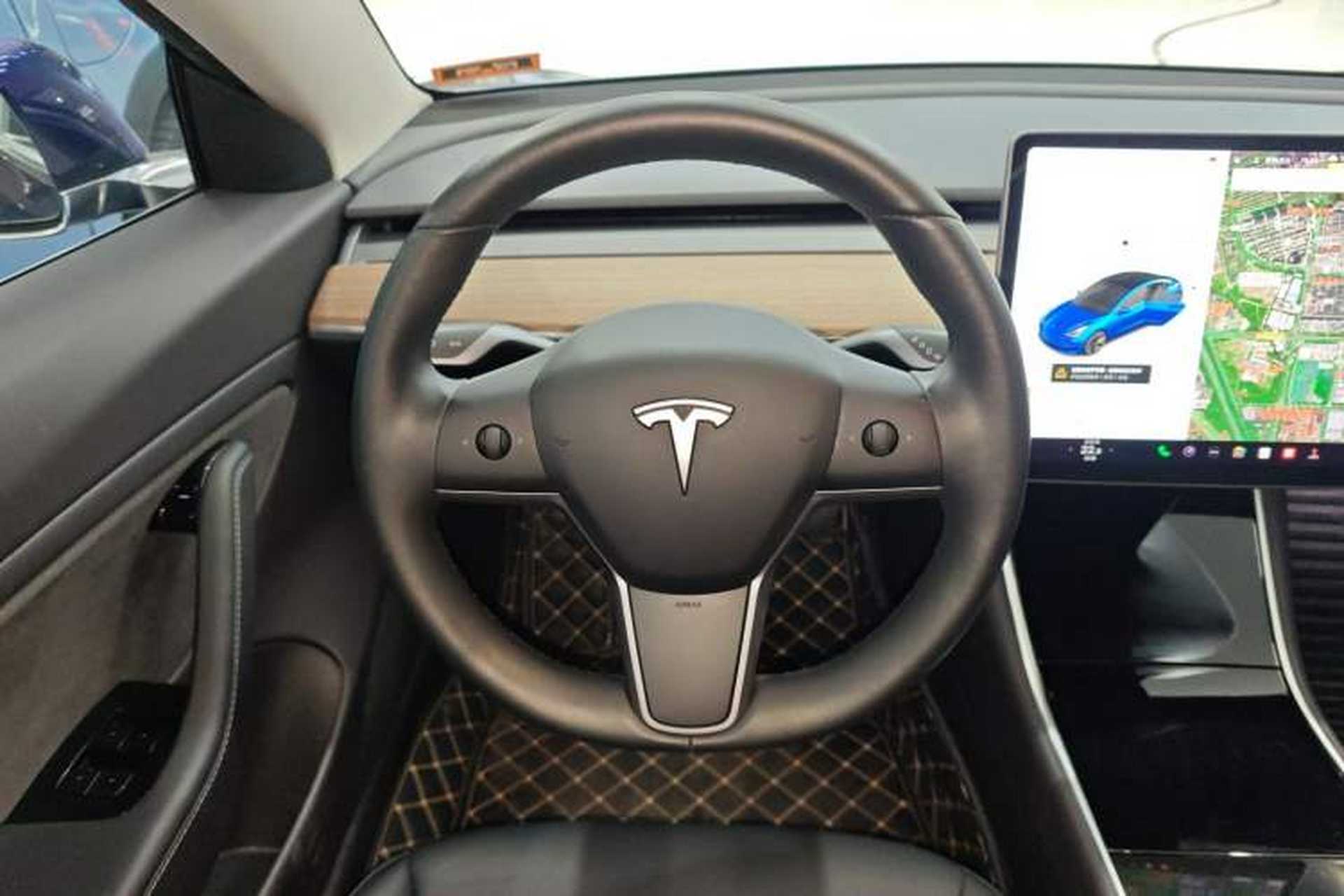 Used Tesla Model 3 2019 Long-Range Rear-Wheel-Drive Version Steering Wheel
