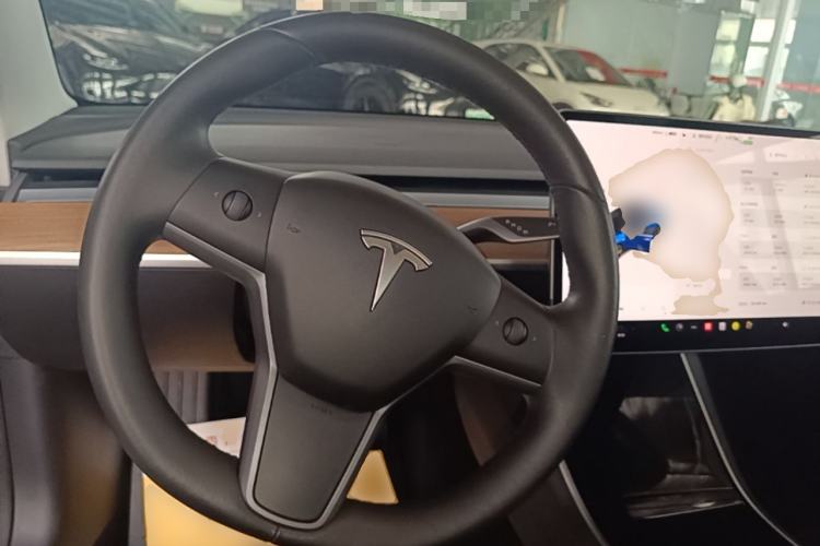 Used Tesla Model 3 2019 Long-Range Rear-Wheel-Drive Version Steering Wheel