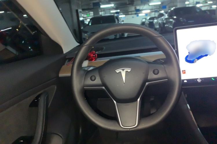 Used Tesla Model 3 2019 Long-Range Rear-Wheel-Drive Version Steering Wheel