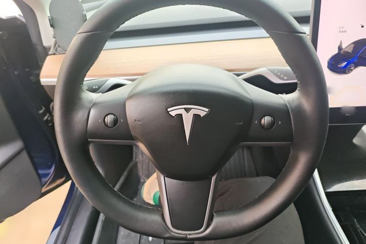 Used Tesla Model 3 2019 Long-Range Rear-Wheel-Drive Version Steering Wheel