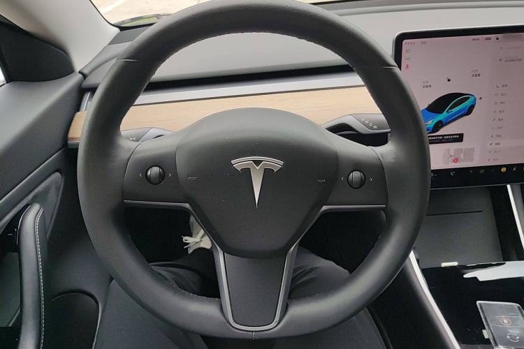 Used Tesla Model 3 2019 Long-Range Rear-Wheel-Drive Version Steering Wheel