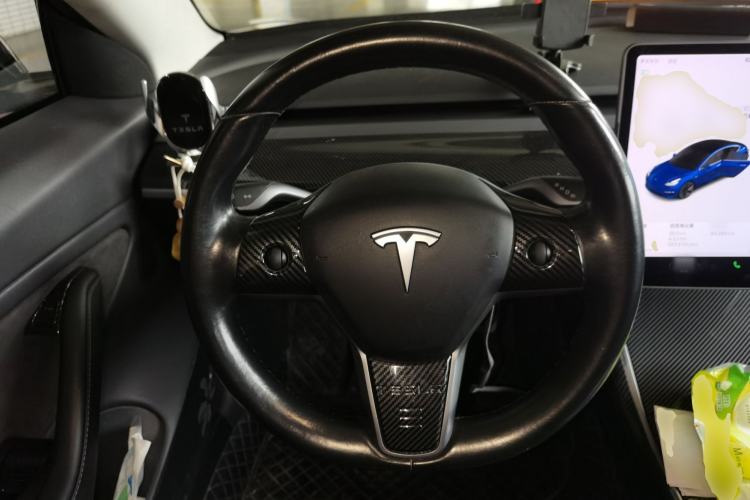 Used Tesla Model 3 2019 Long-Range Rear-Wheel-Drive Version Steering Wheel