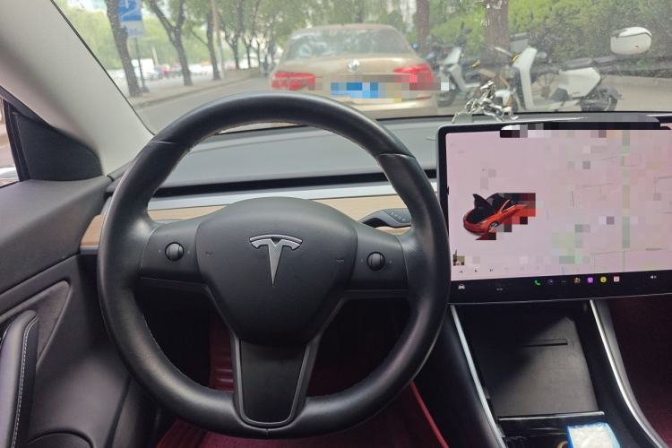 Used Tesla Model 3 2019 Long-Range Rear-Wheel-Drive Version Steering Wheel