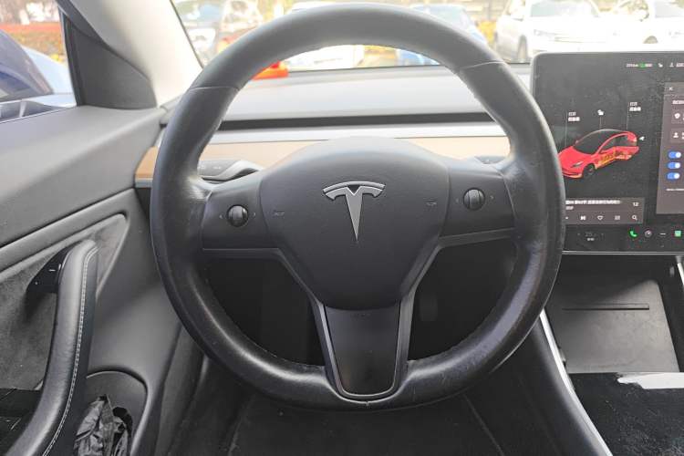 Used Tesla Model 3 2019 Long-Range Rear-Wheel-Drive Version Steering Wheel