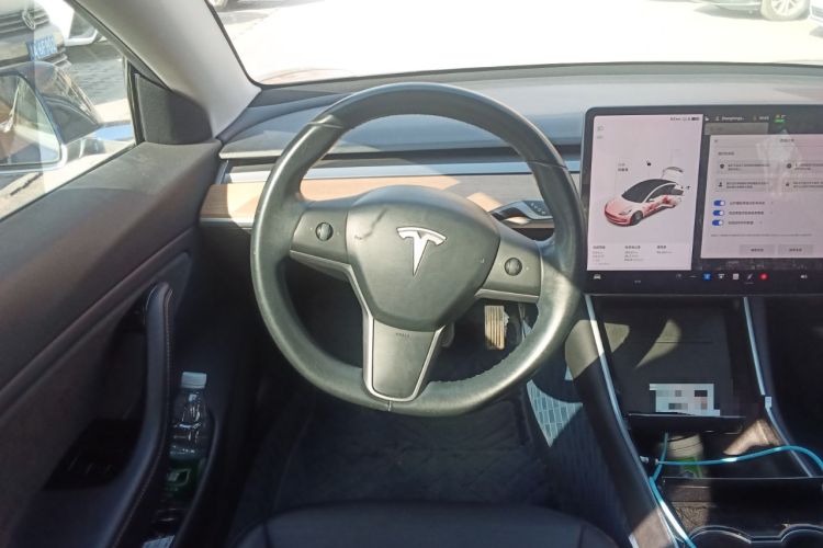 Used Tesla Model 3 2019 Long-Range Rear-Wheel-Drive Version Steering Wheel