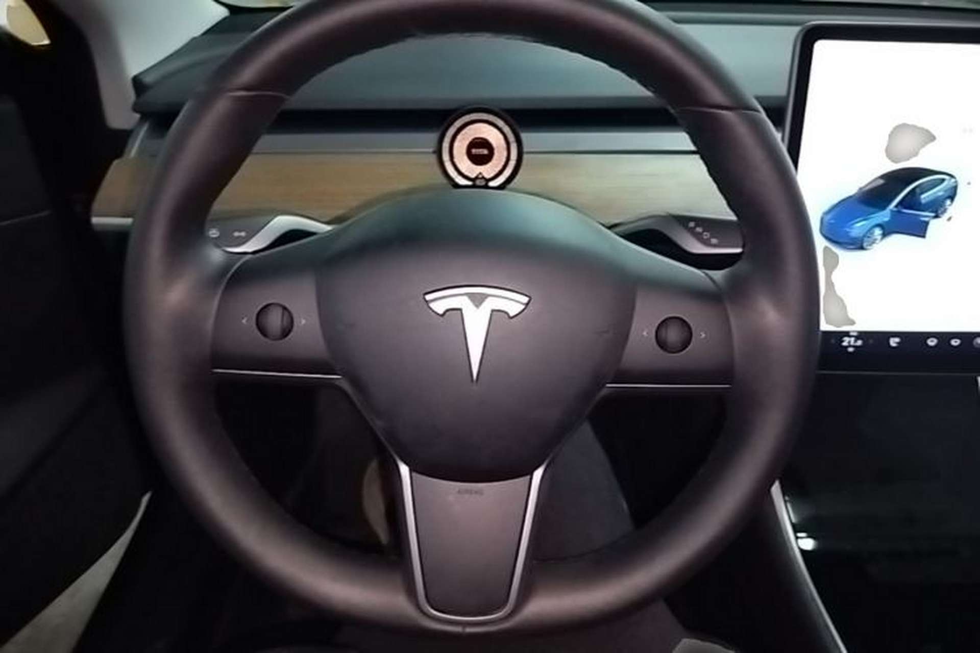 Used Tesla Model 3 2019 Standard Range Rear-Drive Upgraded Version Steering Wheel