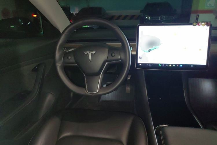 Used Tesla Model 3 2019 Long-Range All-Wheel-Drive Version Steering Wheel