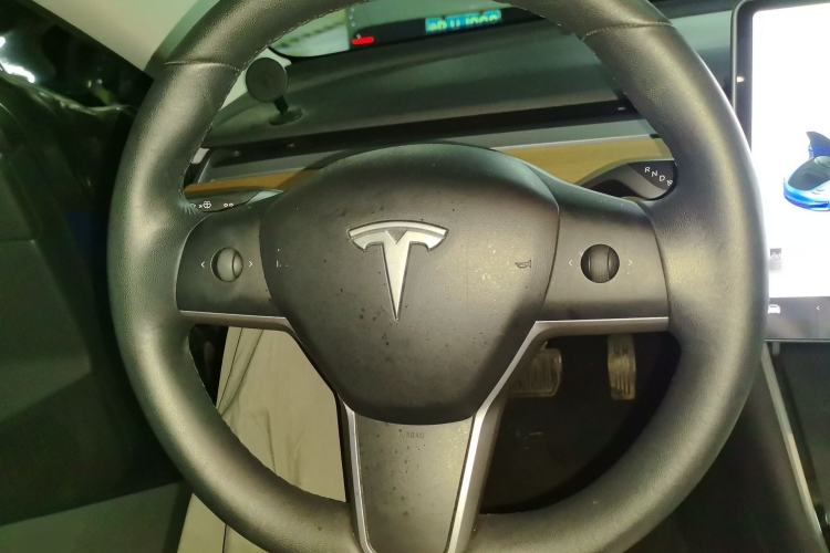 Used Tesla Model 3 2019 Long-Range Rear-Wheel-Drive Version Steering Wheel