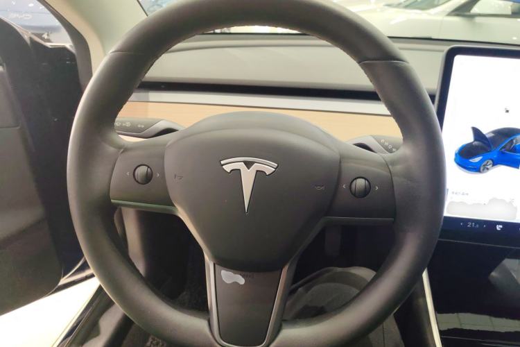 Used Tesla Model 3 2019 Standard Range Rear-Wheel Drive Upgraded Version (52 kWh) Steering Wheel