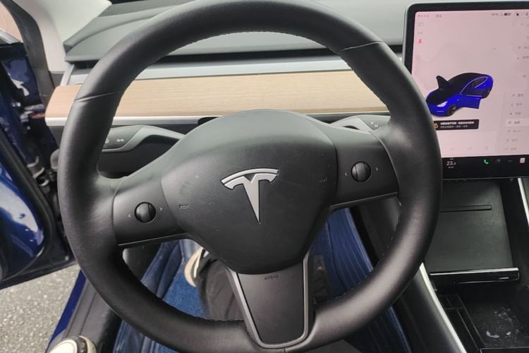 Used Tesla Model 3 2019 Standard Range Rear-Wheel Drive Upgraded Version (60 kWh) Steering Wheel