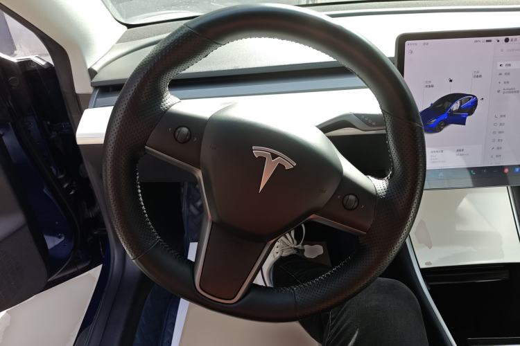 Used Tesla Model 3 2019 Long-Range All-Wheel-Drive Version Steering Wheel