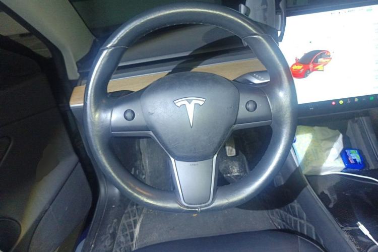 Used Tesla Model 3 2019 Long-Range Rear-Wheel-Drive Version Steering Wheel