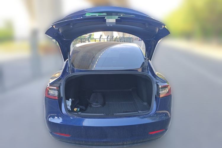 Used Tesla Model 3 2019 Long-Range All-Wheel-Drive Version Trunk