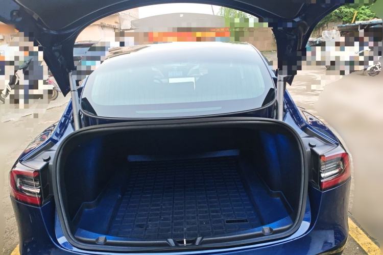 Used Tesla Model 3 2019 Long-Range Rear-Wheel-Drive Version Trunk