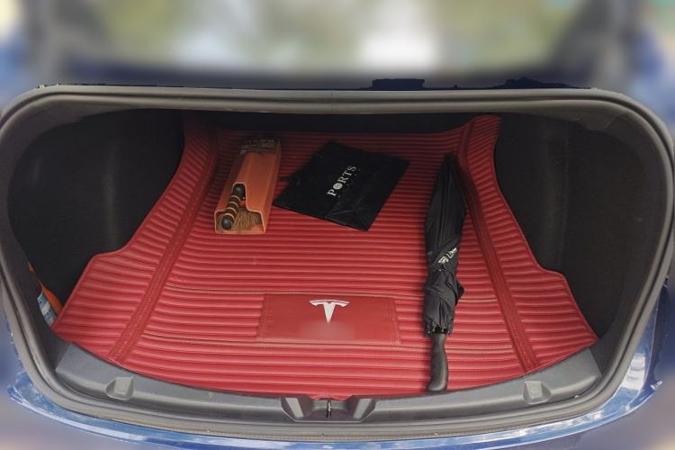 Used Tesla Model 3 2019 Long-Range Rear-Wheel-Drive Version Trunk
