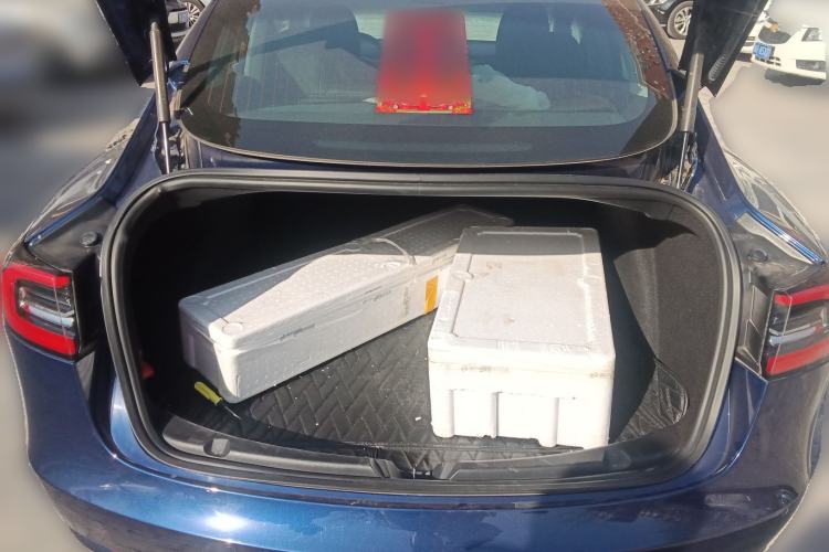 Used Tesla Model 3 2019 Long-Range Rear-Wheel-Drive Version Trunk