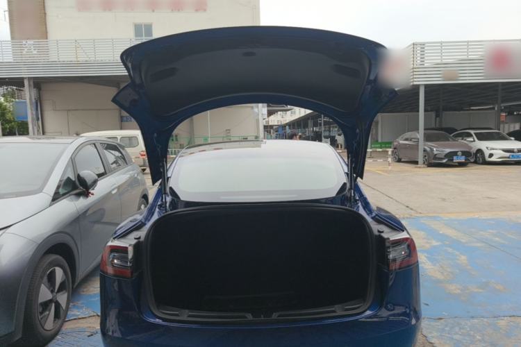 Used Tesla Model 3 2019 Long-Range All-Wheel-Drive Version Trunk