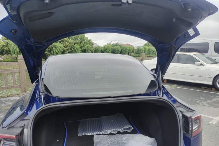 Used Tesla Model 3 2019 Standard Range Rear-Wheel Drive Upgraded Version (60 kWh) Trunk