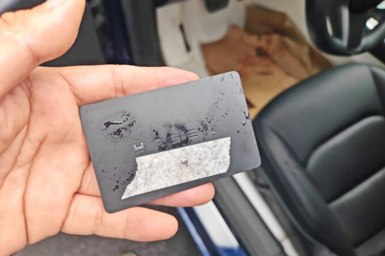 Used Tesla Model 3 2019 Long-Range Rear-Wheel-Drive Version Vehicle Key