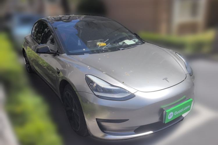 Used Tesla Model 3 2019 Standard Range Rear-Wheel Drive Upgraded Version (60 kWh) Front Right 45 Deg