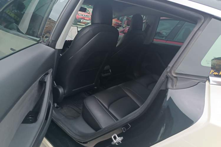 Used Tesla Model 3 2019 Standard Range Rear-Drive Upgraded Version Left Rear Seat