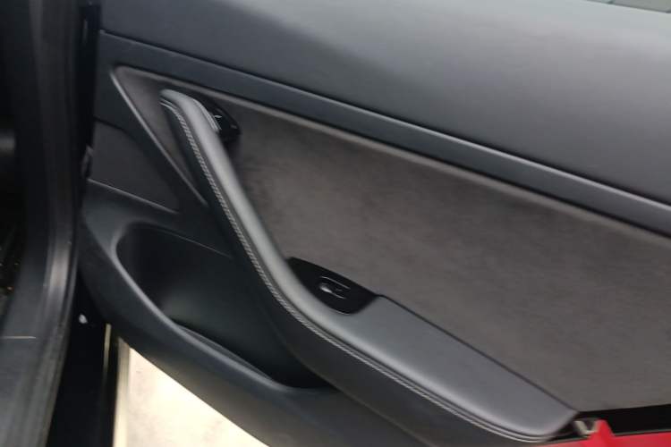 Used Tesla Model 3 2019 Standard Range Rear-Drive Upgraded Version Right Rear Door Interior
