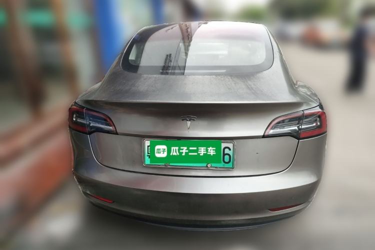 Used Tesla Model 3 2019 Long-Range Rear-Wheel-Drive Version Rear