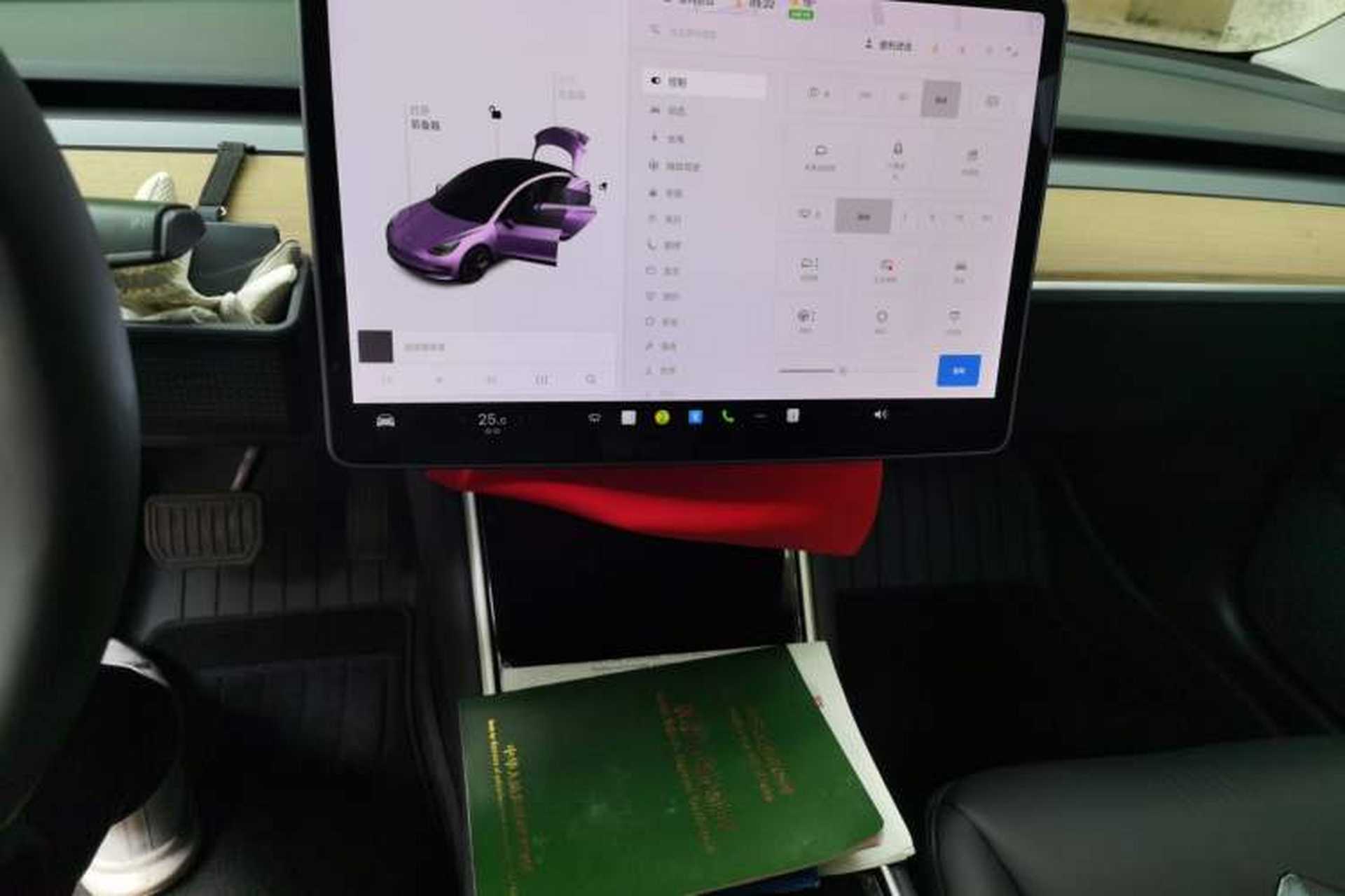 Used Tesla Model 3 2019 Standard Range Rear-Drive Upgraded Version Audio And AC Panel