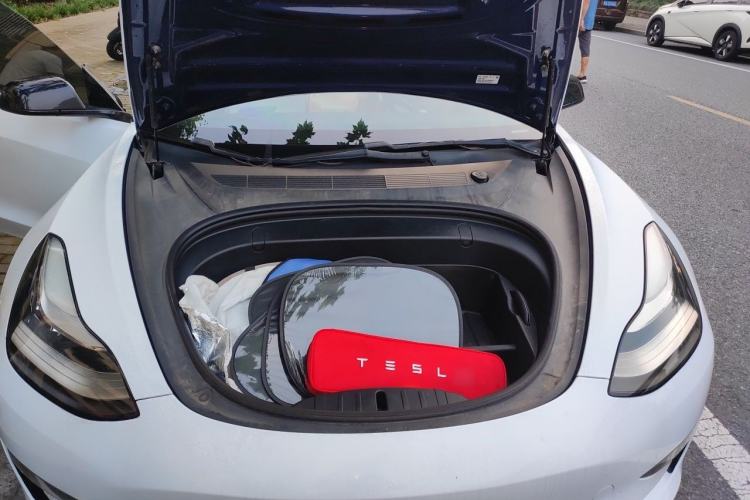 Used Tesla Model 3 2019 Long-Range All-Wheel-Drive Version Engine Bay
