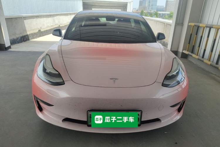 Used Tesla Model 3 2019 Long-Range All-Wheel-Drive Version Front