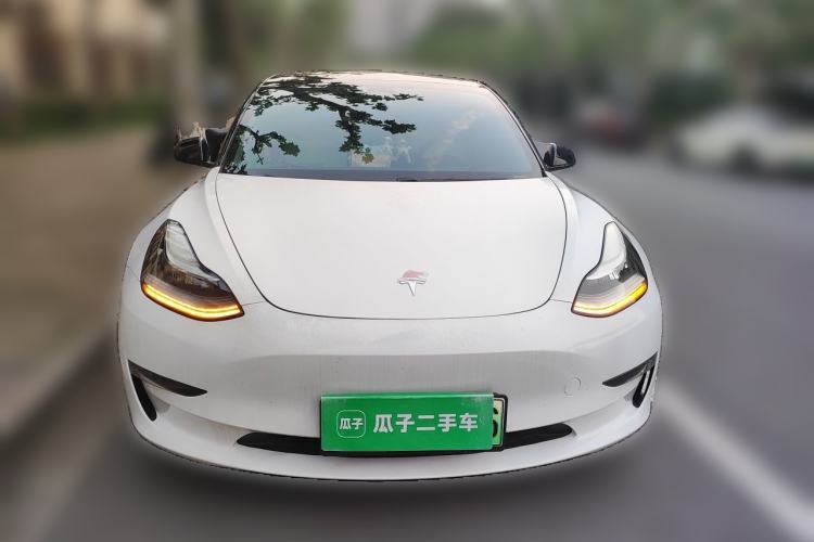 Used Tesla Model 3 2019 Long-Range All-Wheel-Drive Version Front