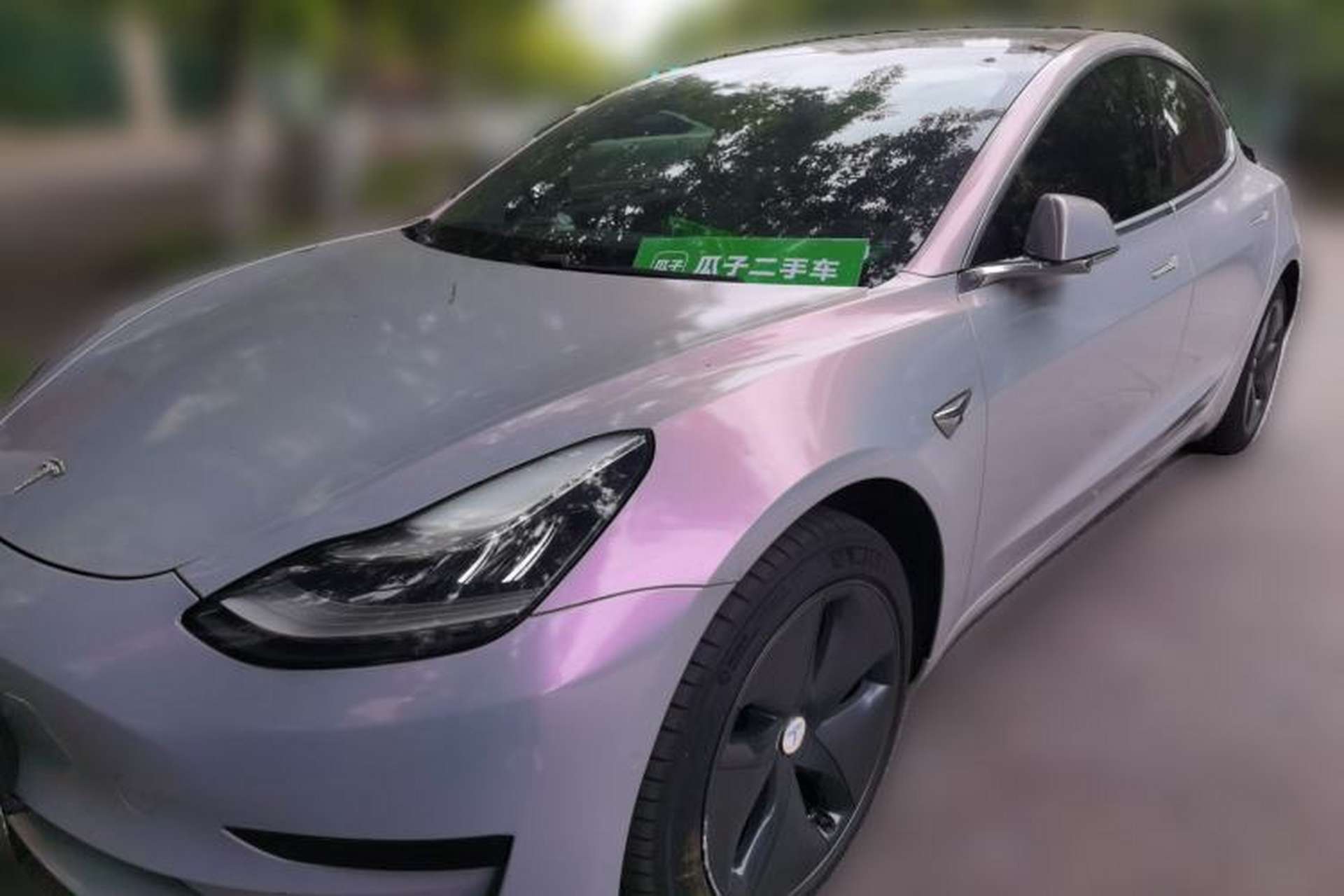Used Tesla Model 3 2019 Standard Range Rear-Drive Upgraded Version Front Left 45 Deg