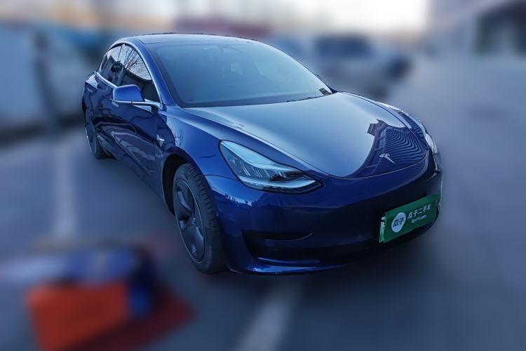 Used Tesla Model 3 2019 Standard Range Rear-Wheel Drive Upgraded Version (52 kWh) Front Right 45 Deg