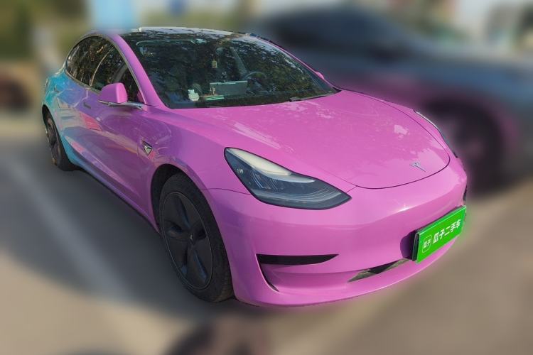 Used Tesla Model 3 2019 Standard Range Rear-Drive Upgraded Version Front Right 45 Deg