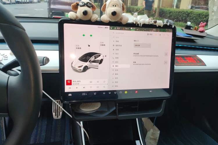 Used Tesla Model 3 2019 Long-Range All-Wheel-Drive Version Instrument Cluster