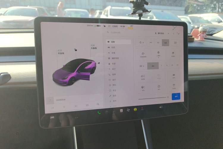Used Tesla Model 3 2019 Standard Range Rear-Drive Upgraded Version Instrument Cluster