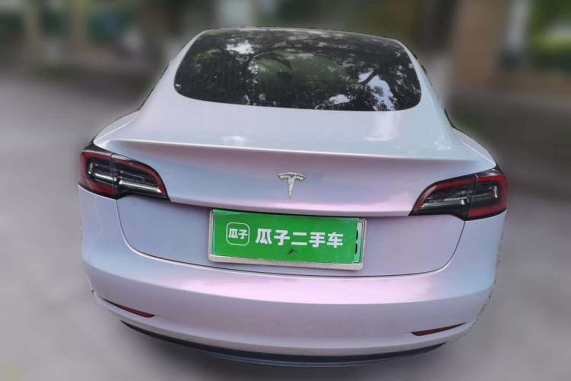 Used Tesla Model 3 2019 Standard Range Rear-Drive Upgraded Version Rear