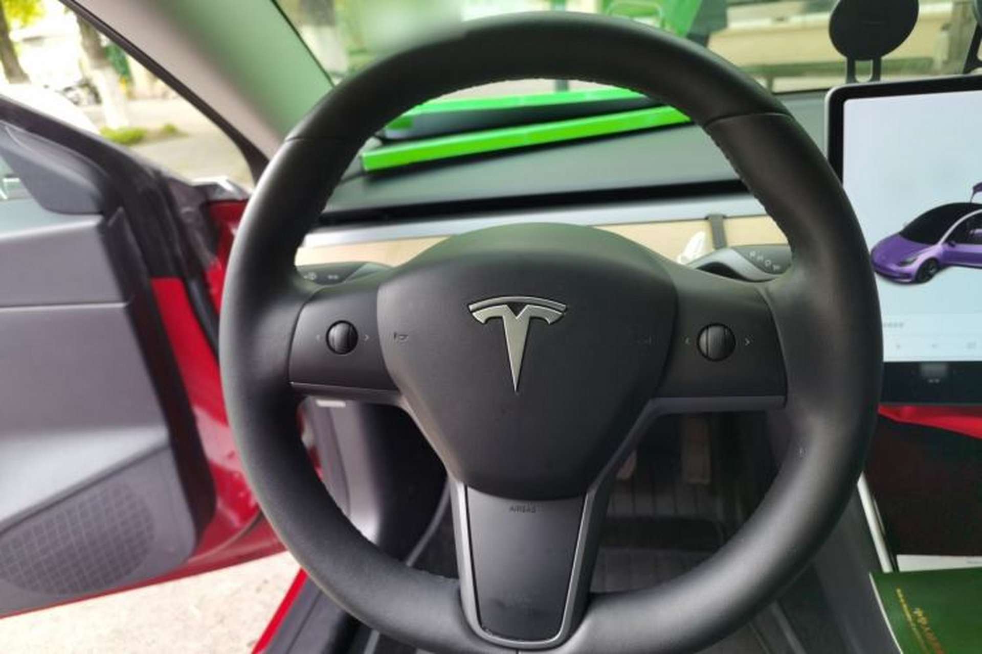 Used Tesla Model 3 2019 Standard Range Rear-Drive Upgraded Version Steering Wheel