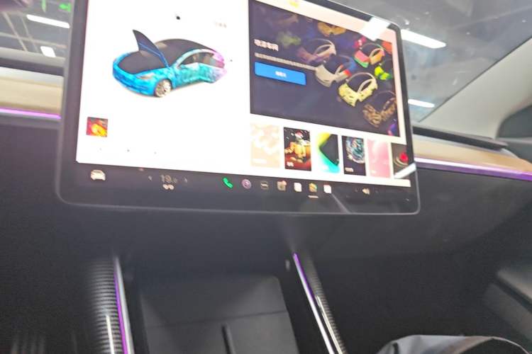 Used Tesla Model 3 2019 Standard Range Rear-Drive Upgraded Version Audio And AC Panel