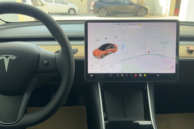 Used Tesla Model 3 2019 Standard Range Rear-Drive Upgraded Version Audio And AC Panel