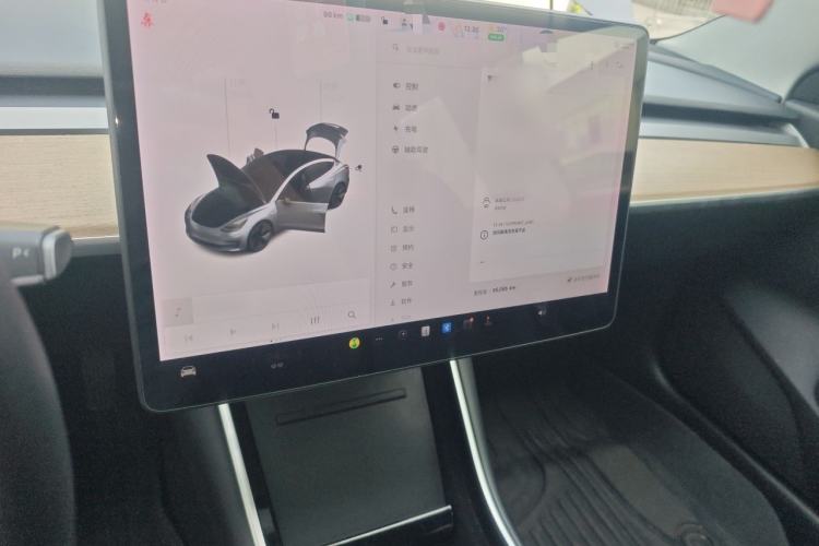 Used Tesla Model 3 2019 Standard Range Rear-Drive Upgraded Version Audio And AC Panel