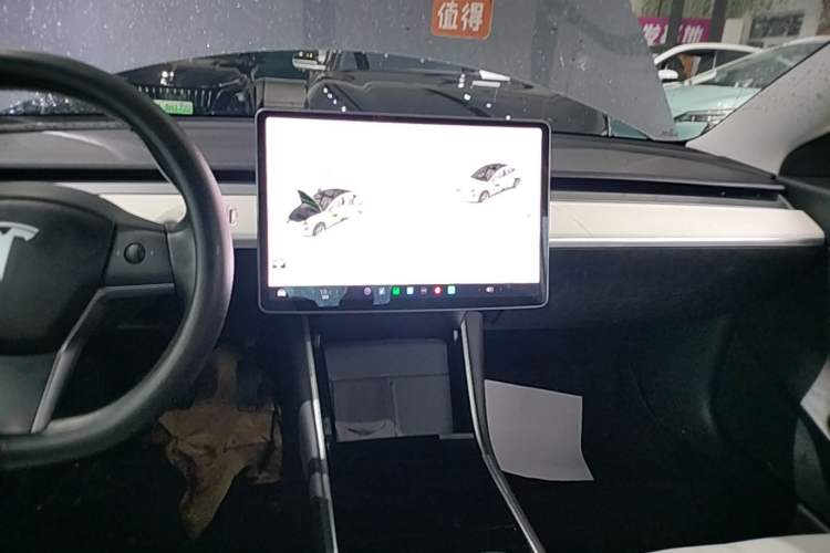 Used Tesla Model 3 2019 Standard Range Rear-Drive Upgraded Version Audio And AC Panel